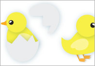 Duck Life Cycle Cut and Stick Cards