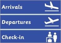 Airport Role Play Sign