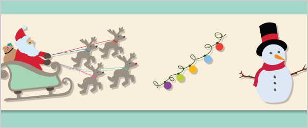 Christmas Classroom Display Border