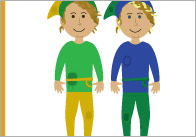 Elves & The Shoemaker Editable Labels