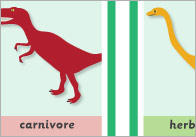 dinosaur sorting game