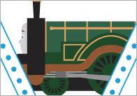 Train Bunting
