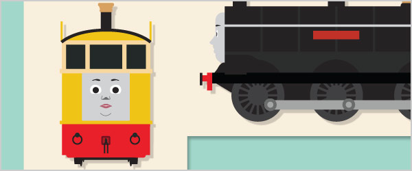 Train Display Border