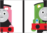 Train Dominoes