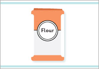 Bread Recipe Shopping List for Display