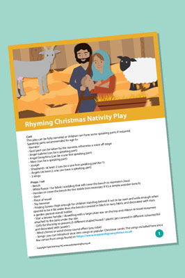 Early Learning Resources Free Rhyming Christmas Nativity Play Early Learning Resources Free Rhyming Christmas Nativity Play