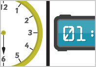 Telling The Time Dominoes
