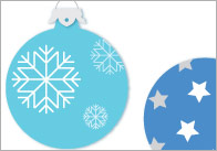 Christmas Bauble Flash Cards – Counting / Estimating Activity