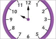 Clocks Size Sorting Game