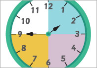 Segmented Blank Clocks