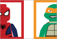 Superhero Numberline 0-20