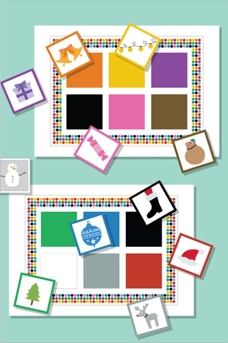 Christmas Colour Matching Game