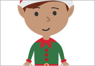 Christmas Elves Stick Puppets