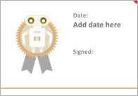 Editable Robot Certificate