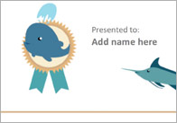 Editable Under The Sea Themed Certificate
