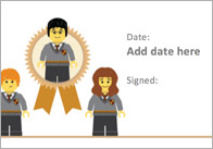 Editable Wizard Themed Certificate