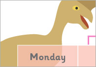 Dinosaur Reward Chart