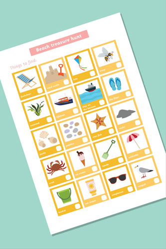 Beach Treasure Hunt