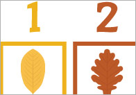 Autumn Themed Colour Sequencing Game