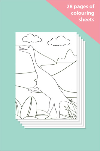 Download Early Learning Resources Dinosaur Colouring In Sheets - Mindfulness Resource - Free Early Years ...