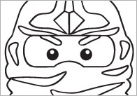 Ninjas Colouring In Sheets – Mindfulness Resource