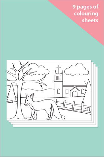 Early Learning Resources Winter Colouring In Sheets - Mindfulness