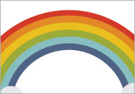 Rainbow Notepaper