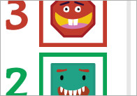 2D Shapes Sequencing Game