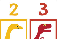 Dinosaur Colour Sequencing Game