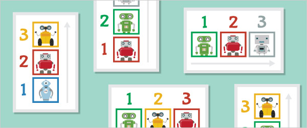 Robot Colour Sequencing Game
