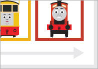 Train Themed Colour Sequencing Game