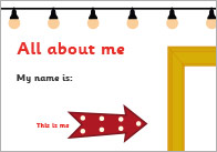Editable ‘All About Me’ Form