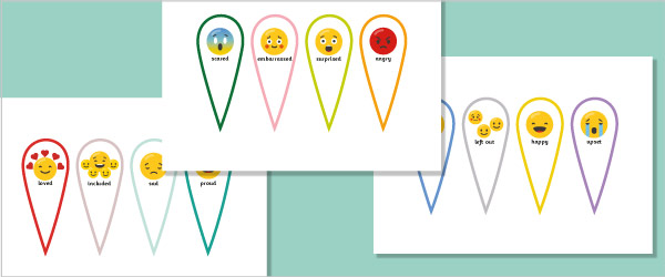 Editable Emotion Fans (Emojis)