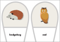 Editable Wild Animals Fans