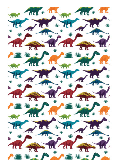 Early Learning Resources Printable Dinosaur Repeating Pattern - Free ...