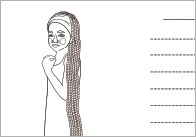 Rapunzel Colour &amp; Write Worksheets - Printable Early Years Resources (EYFS &amp; KS1) for Teachers ...